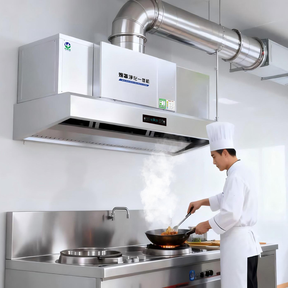 Commercial Kitchen Hood Design - Cappa Aspirante Intelligente per Cucine Commerciali,