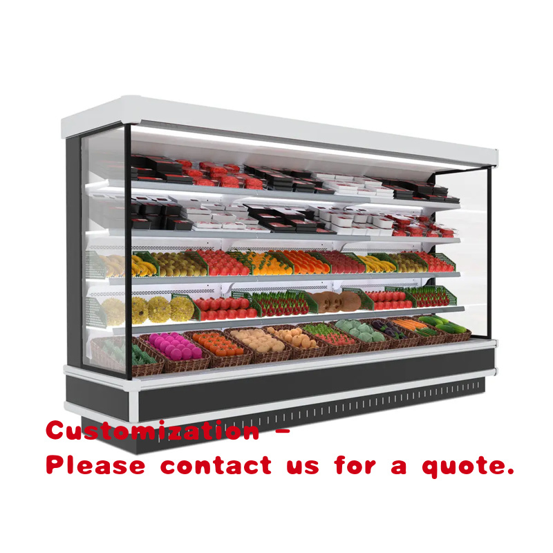 Refrigerated Display Case - Congelatore verticale a doppia porta con