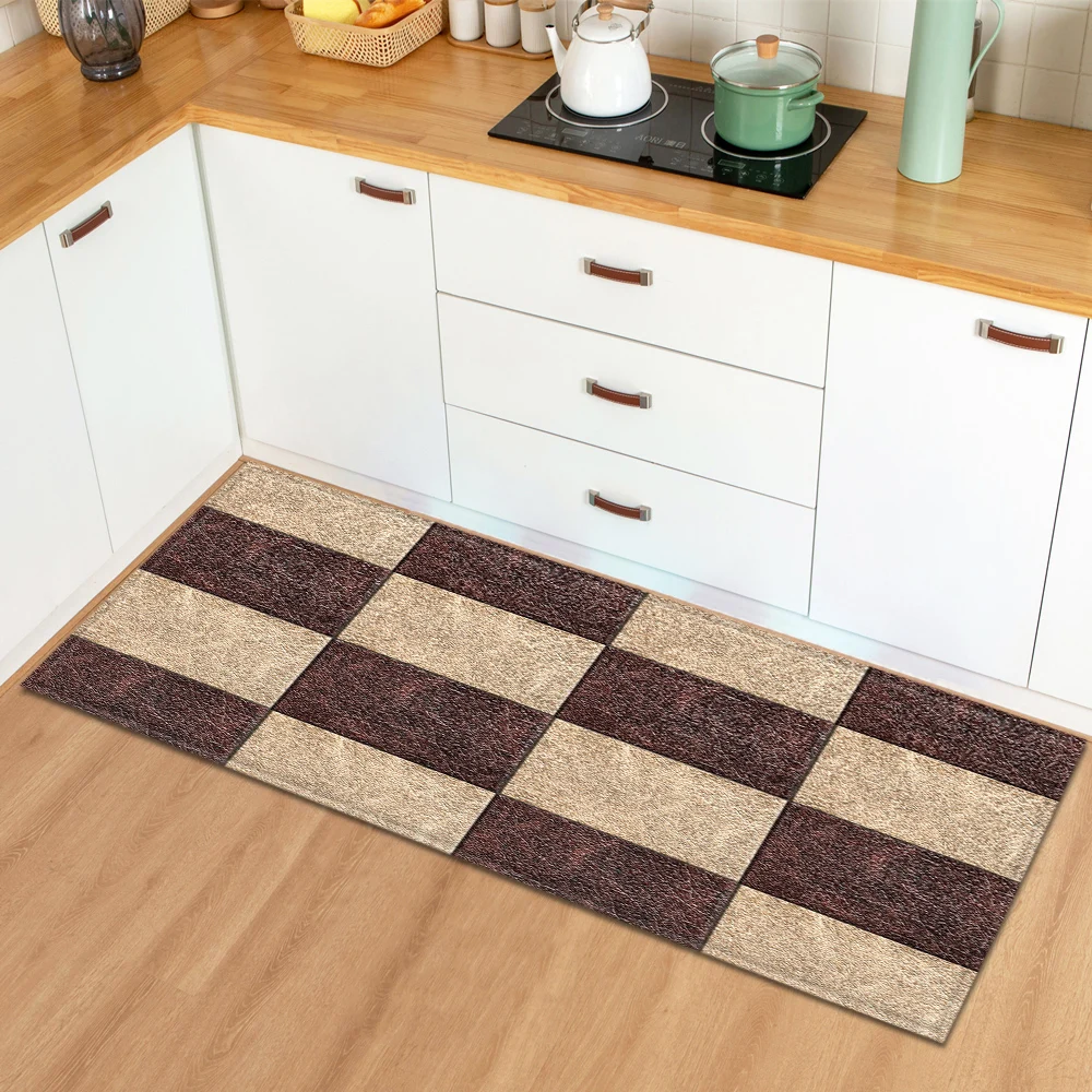 Commercial Kitchen Zones - Tappeto da cucina con motivo a