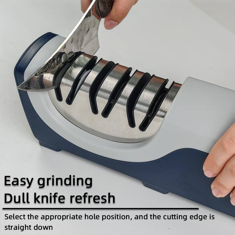 Commercial Kitchen Knife Sharpener - Affilacoltelli Elettrico Domestico, Strumento di Affilatura
