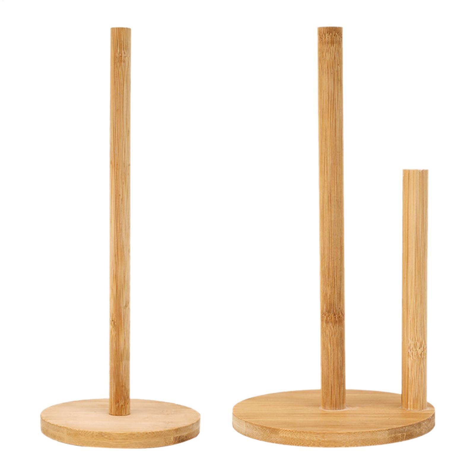 Commercial Kitchen Towels - Portarotolo da Cucina in Legno, Porta