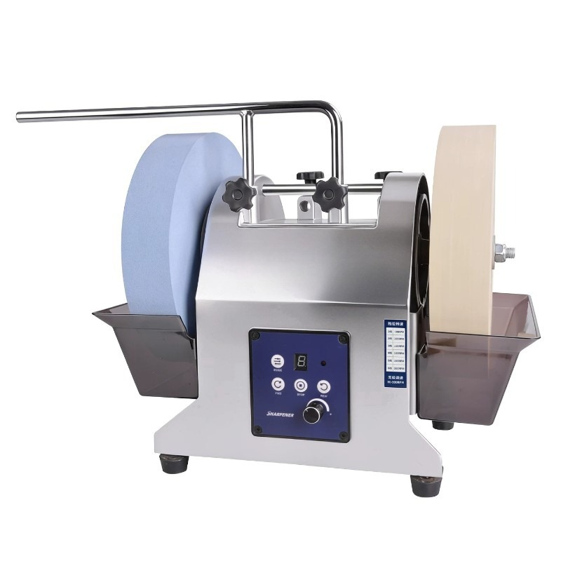 Commercial Kitchen Knife Sharpener - Affilacoltelli Elettrico a Doppia Ruota, Piccolo