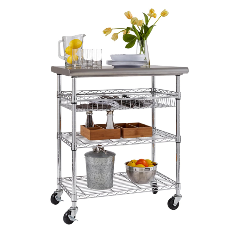 Commercial Kitchen Worktops - Tavolo da Lavoro Commerciale Personalizzato, Carrello