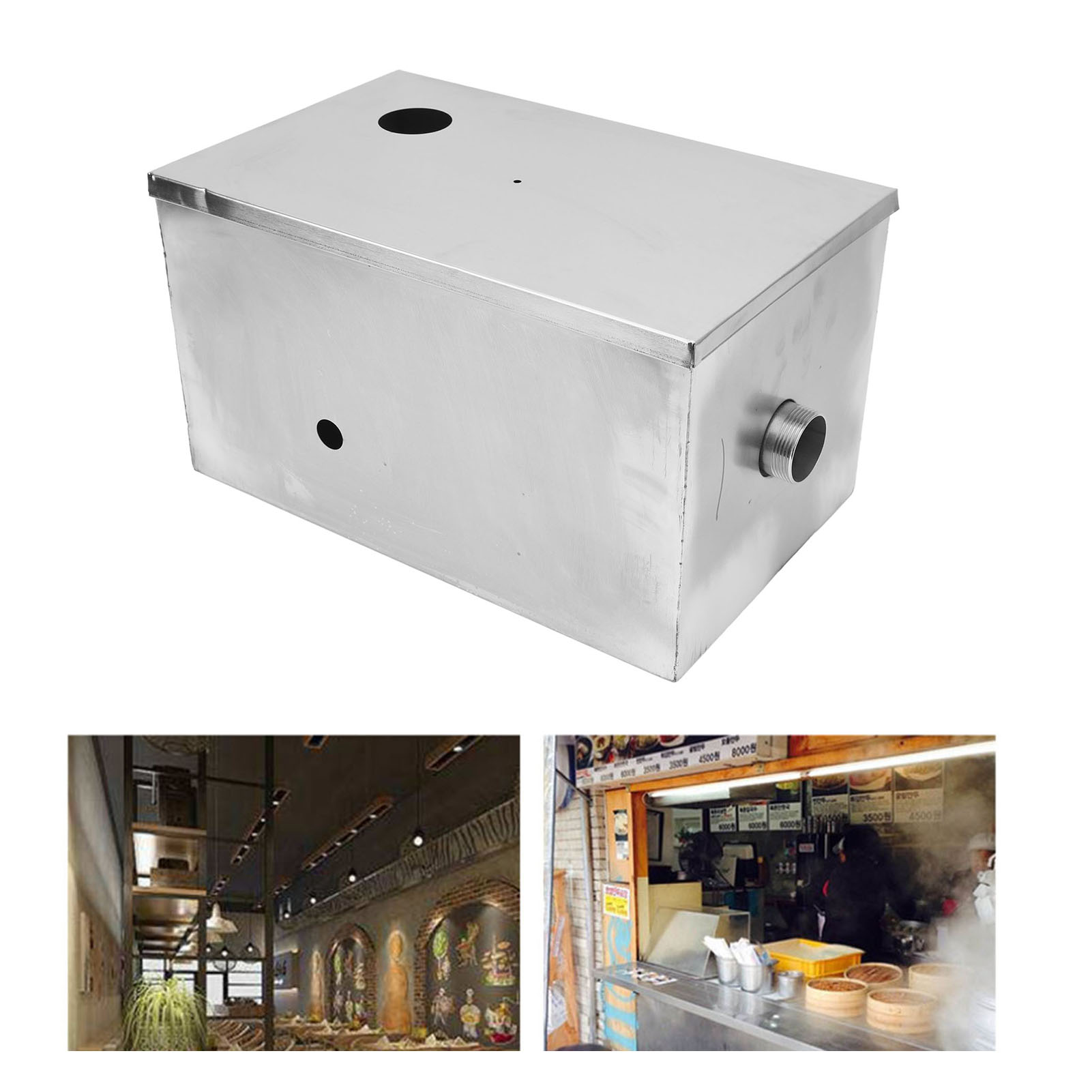 Commercial Kitchen Grease Interceptor - Separatore di grassi in acciaio inox