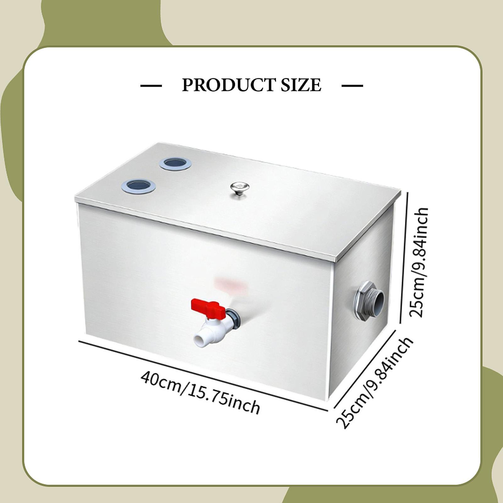 Commercial Kitchen Grease Interceptor - Separatore di grassi e acque in