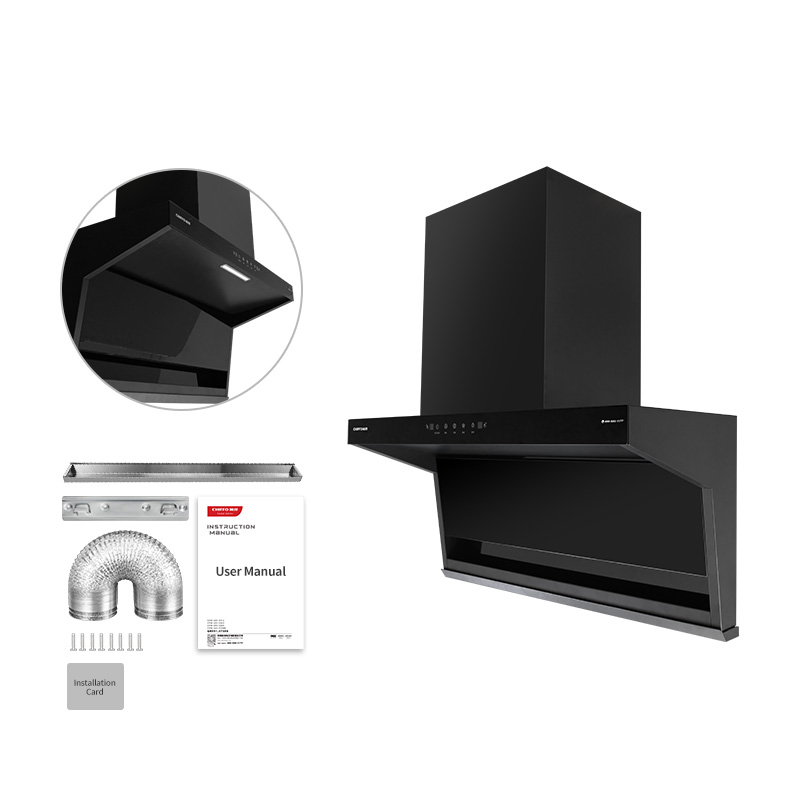 Commercial Kitchen Hood Design - Cappa da cucina commerciale montata a