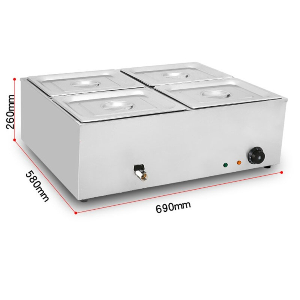 Commercial Kitchen Equipment Brands - Scaldavivande elettrico a bagno d'acqua per
