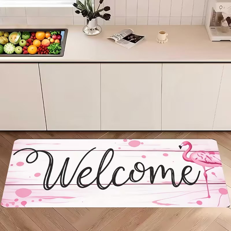 Commercial Kitchen Background - Tappeto da Cucina Lungo con Motivo
