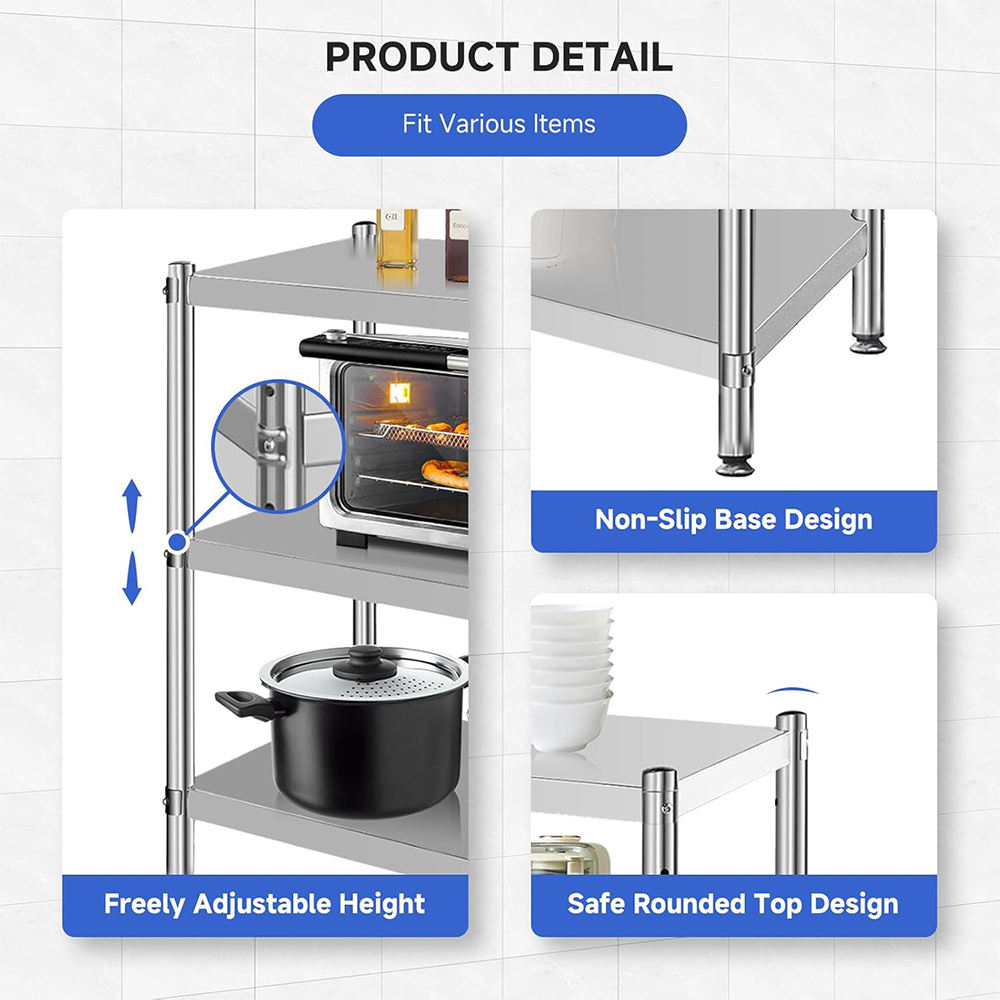 Piano di Lavoro in Acciaio Ino - Commercial Kitchen Worktops recensione e prezzo