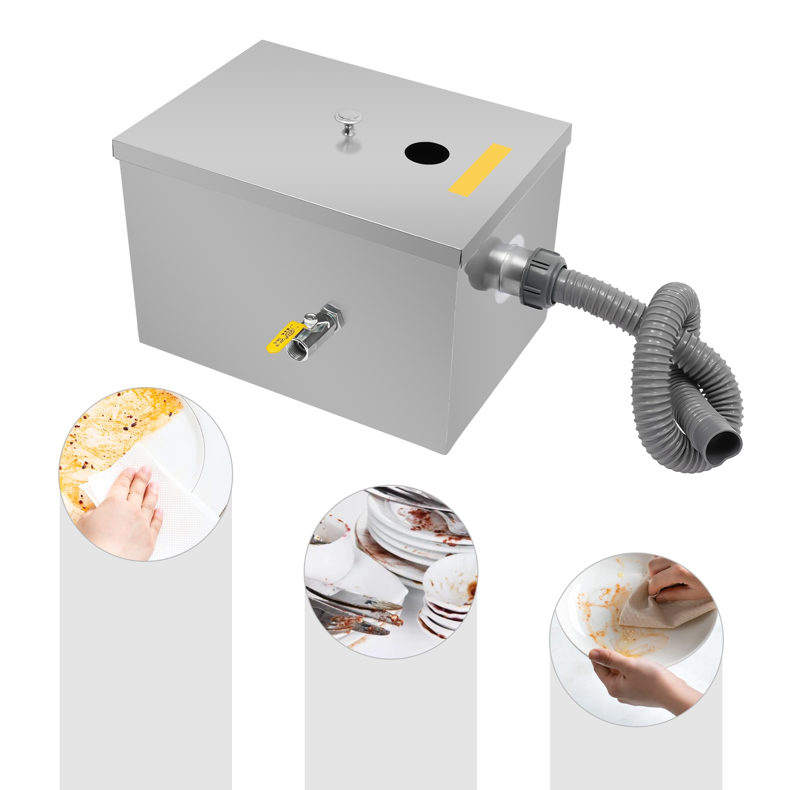 Trappola per grassi commercial - Commercial Kitchen Grease Interceptor recensione e prezzo