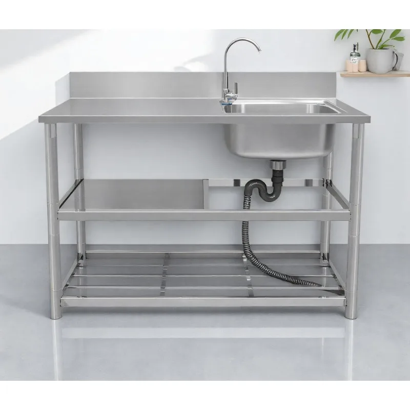 Lavello autoportante in acciai - Commercial Kitchen Worktops recensione e prezzo