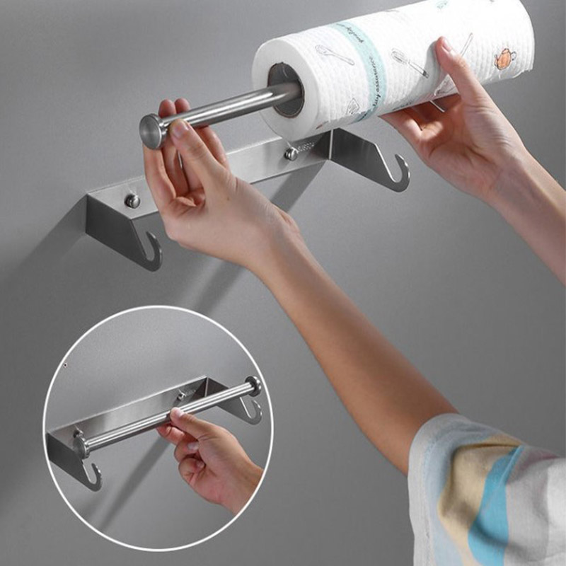 Portarotolo da Cucina in Accia - Commercial Kitchen Towels recensione e prezzo