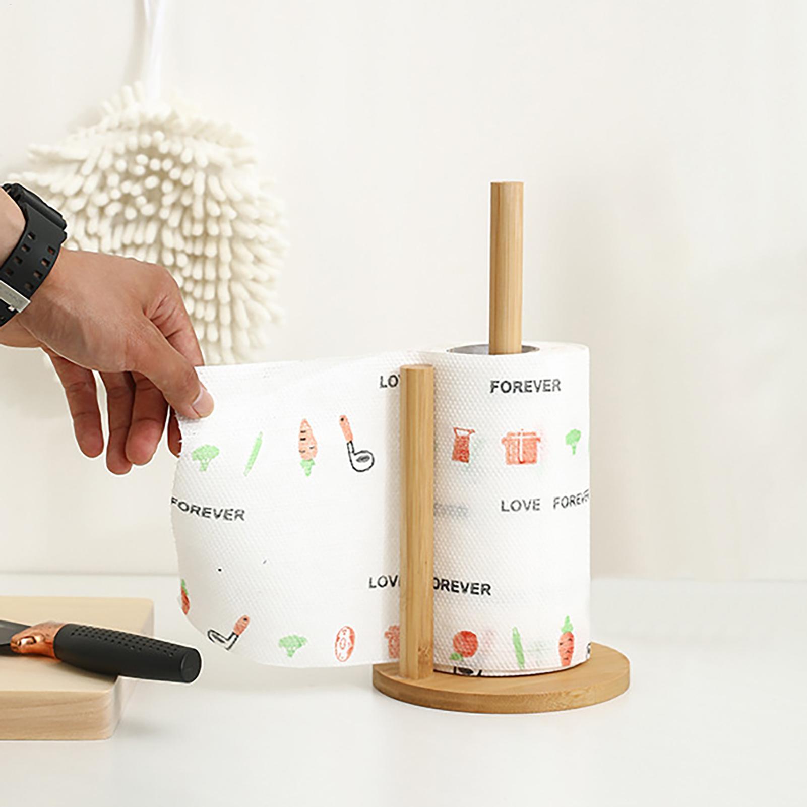 Portarotolo da Cucina in Legno - Commercial Kitchen Towels recensione e prezzo