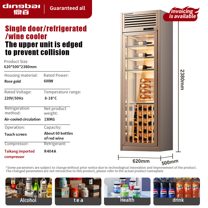 Frigorifero per vino indipende - Commercial Kitchen Zones recensione e prezzo