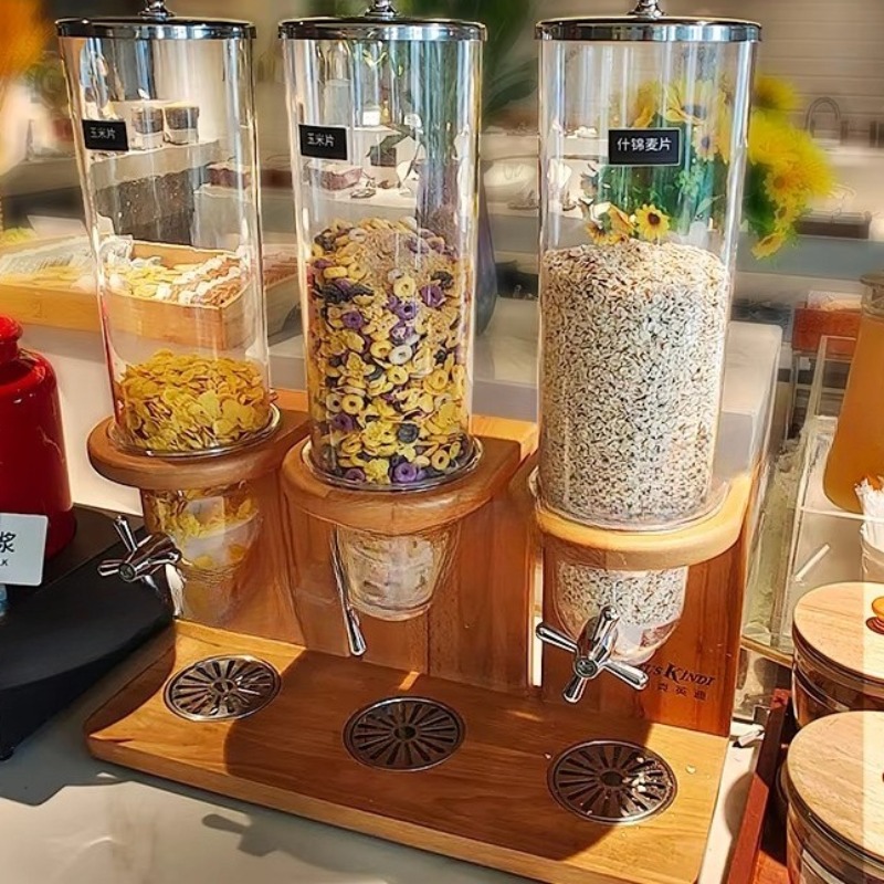 Dispenser di cereali a 3 uscit - Commercial Kitchen Outlets recensione e prezzo