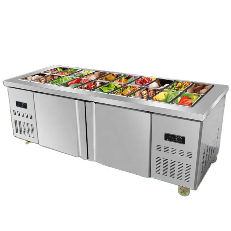 Congelatore da tavolo di grand - Commercial Kitchen Worktops recensione e prezzo