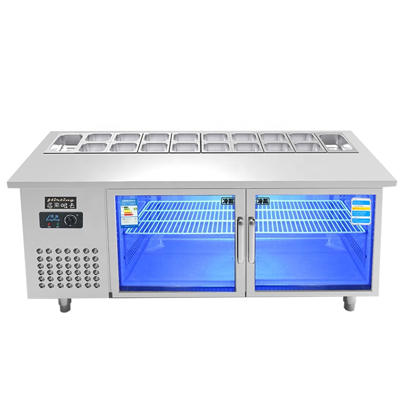 Congelatore da tavolo di grand - Commercial Kitchen Worktops recensione e prezzo
