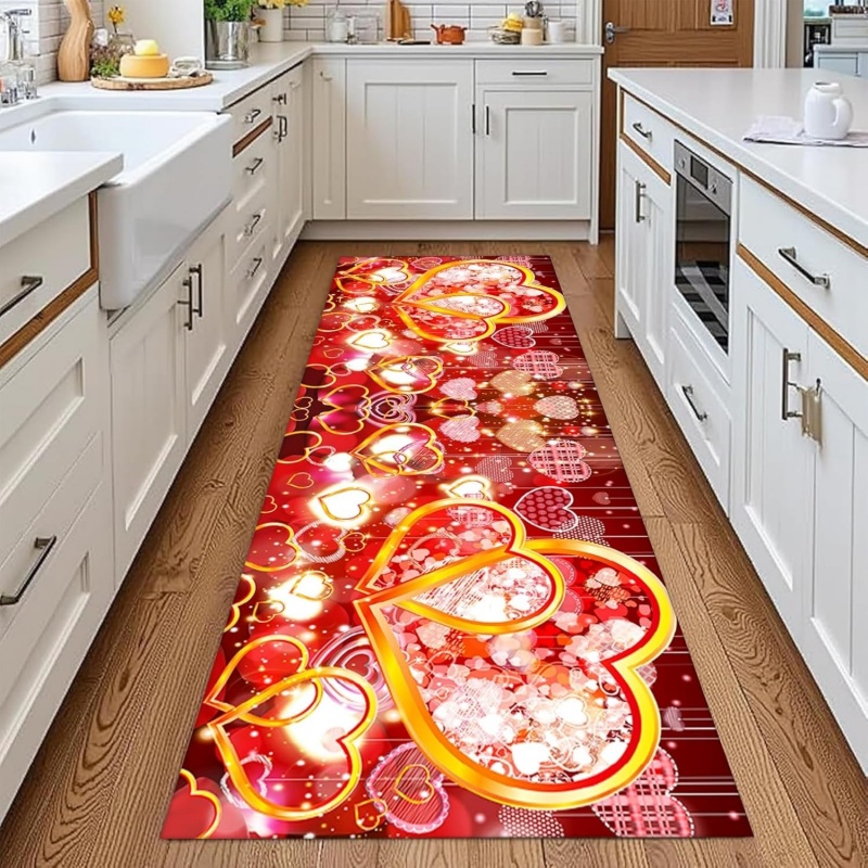 Tappeto Runner con Stampa Cuor - Commercial Kitchen Background recensione e prezzo