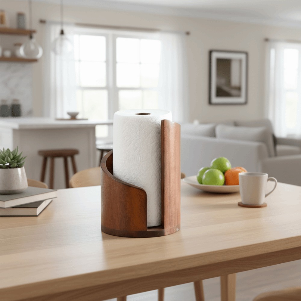 Portarotolo da cucina in legno - Commercial Kitchen Towels recensione e prezzo