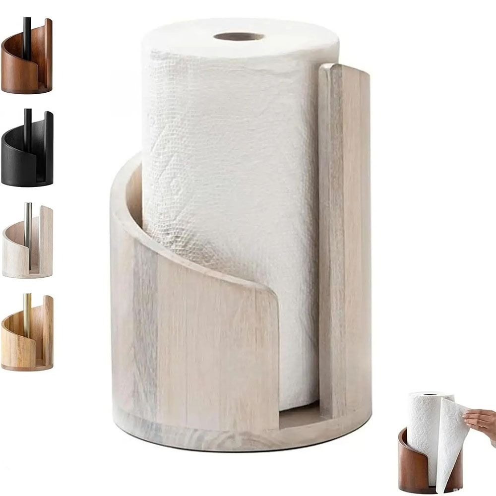 Portarotolo da cucina in legno - Commercial Kitchen Towels recensione e prezzo